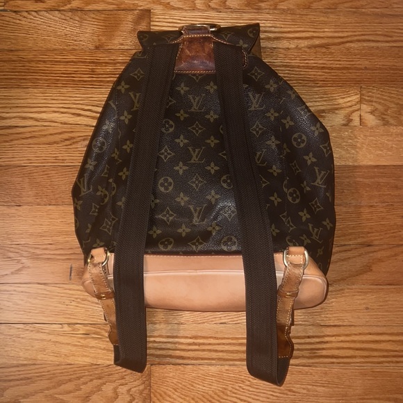 Vintage Montsouris Backpack Monogram Canvas GM - Picture 4 of 10